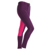 Jodhpurs bicolores para mulher Shires Wessex - Violeta / rosa