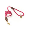 Trela de corda fina Shires Digby & Fox - Rosa