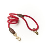 Trela de corda fina Shires Digby & Fox - Vermelho