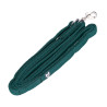 Trela em fita acolchoada Shires Digby & Fox - Verde