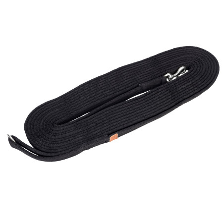 Trela extra longa em fita acolchoada Shires Digby & Fox