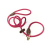 Laisse lasso em corda fina Shires Digby & Fox - Rosa
