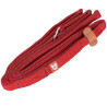 Trela tipo laço em fita acolchoada Shires Digby & Fox - Vermelho