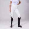 Legging de equitação Eltar Shires Aubrion - Branco