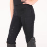 Legging de equitação Optima Gx jovem cavaleiro Shires Aubrion - Preto