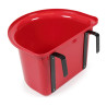 Comedouro portátil de pendurar Shires Ezi-Kit - Vermelho