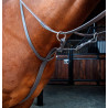 Martingale com anéis Shires Velociti Rapida - Castanho