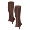 Mini-chaps em camurça infantil Shires Moretta - Castanho