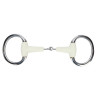 Mordente de azeitona de dupla quebra EquiKind Softie Shires - Aço