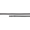 Rendas de borracha macia 48" Shires Velociti Gara - Preto