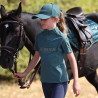 Camisola interior de manga curta Equestrian jovem cavaleiro Shires Aubrion - Tomilho
