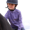 Camada base de manga comprida Equestrian jovem cavaleiro Shires Aubrion - Urze