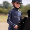 Camada base de manga comprida Equestrian jovem cavaleiro Shires Aubrion - Meia-noite