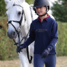 Camisola com botões Equestrian jovem cavaleiro Shires Aubrion - Meia-noite