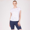 T-shirt técnico React Shires Aubrion - Branco