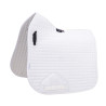 Tapete de sela de dressage em algodão Deluxe Shires Arma - Branco