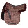 Tapa-sela semi-forrado Shires Arma - Castanho