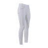 Legging de equitação Euro-Star Maxi FullGrip mulher - Branco