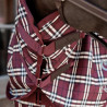 Protetor de pescoço All Weather impermeável comfort Kentucky - Bordeaux aos quadrados