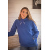 Sweat Pénélope Louison mulher - Azul