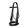 Bridão de adestramento em couro Dressage Equestro - Castanho escuro