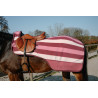 Cobre-rins de lã polar Equithème EK-confortech - Rosa