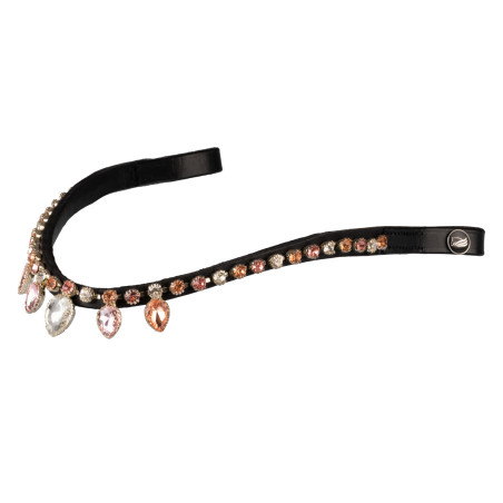 Frontal com strass modelo gota