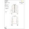 Polo de concurso feminino em estilo camisa - Branco
