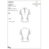 T-shirt de treino feminina em tecido técnico com microfuros - Branco