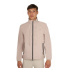 Softshell homem logótipo nas costas - Oxford bronzeado