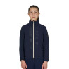 Softshell infantil unissex logótipo nas costas - Blazer marinho