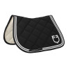 Sela de salto Double Stripes em tecido técnico - Preto / branco