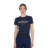 T-shirt feminina Elegant em algodão - Marinho