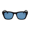 Óculos de sol esportivos polarizados modelo Solana - Preto fosco / azul