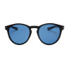 Óculos de sol esportivos polarizados modelo Heulwen - Preto fosco / azul