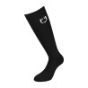 Meia técnica unissex Basic light - Preto / branco