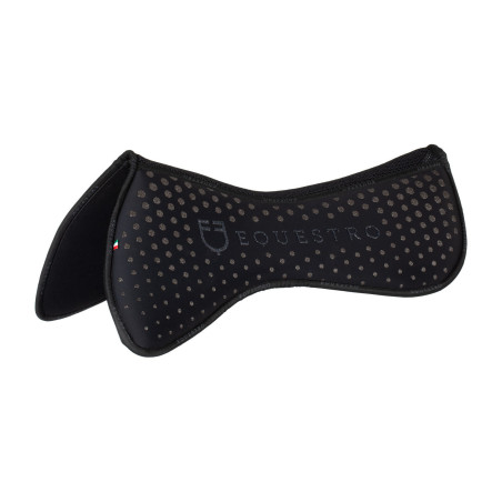Aba de compensação em memory foam com grip com glitter e logótipo em silicone