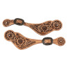 Correias para esporas western unissex - Natural