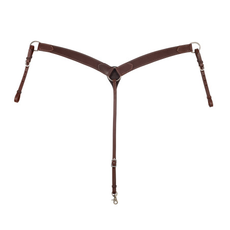 Peitoral western de couro