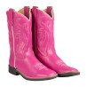 Botas western de rancho para menina - Rosa