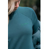 Baselayer Je t'aime Equithème EQ-Kathya mulher - Azul petróleo