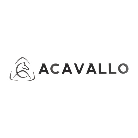 Logótipo Esteso Acavallo recortado para parede h 30 cm