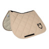Tapete de salto Equestro com monograma estampado - Oxford castanho / preto