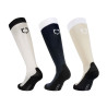 Meias Equestro Technical Basic pack de 3 - Oxford tan / blazer marinho / branco antigo