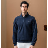 Sweat masculino 1/4 zip Horseware AA Gabriel - Marinho
