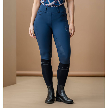 Calças Hybrid Horseware com fundo de camurça escovada AA Fina para mulher