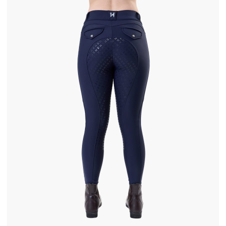 Calças de equitação Horseware Flexfit inverno full grip mulher