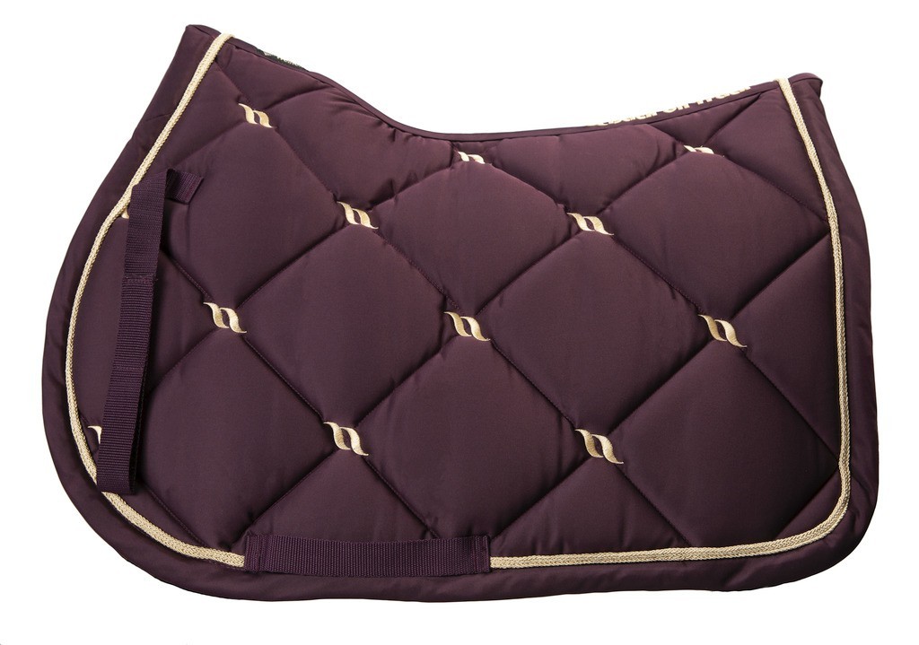 Sela de Salto Night Collection Back On Track Rubi Vermelho