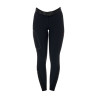 Calça slim fit feminina Equestro Ridertechnology full grip - Preto
