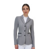 Casaco de competição feminino Equestro Ridertechnology com costuras seladas a quente - Mockingbird